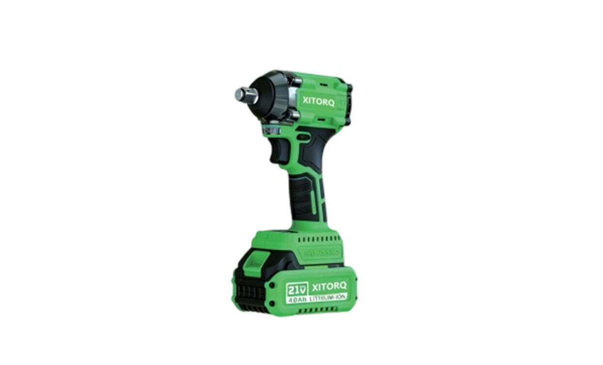 XJ.523 21V Litium-Ion borstlös slagnyckel (heavy-duty) — 350N·m vridmoment, 4-växlad justerbar